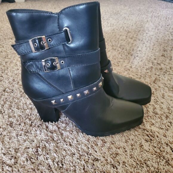 Xelement Women's Biker Boots - Picture 1 of 5